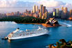 On board of Crystal Cruises
